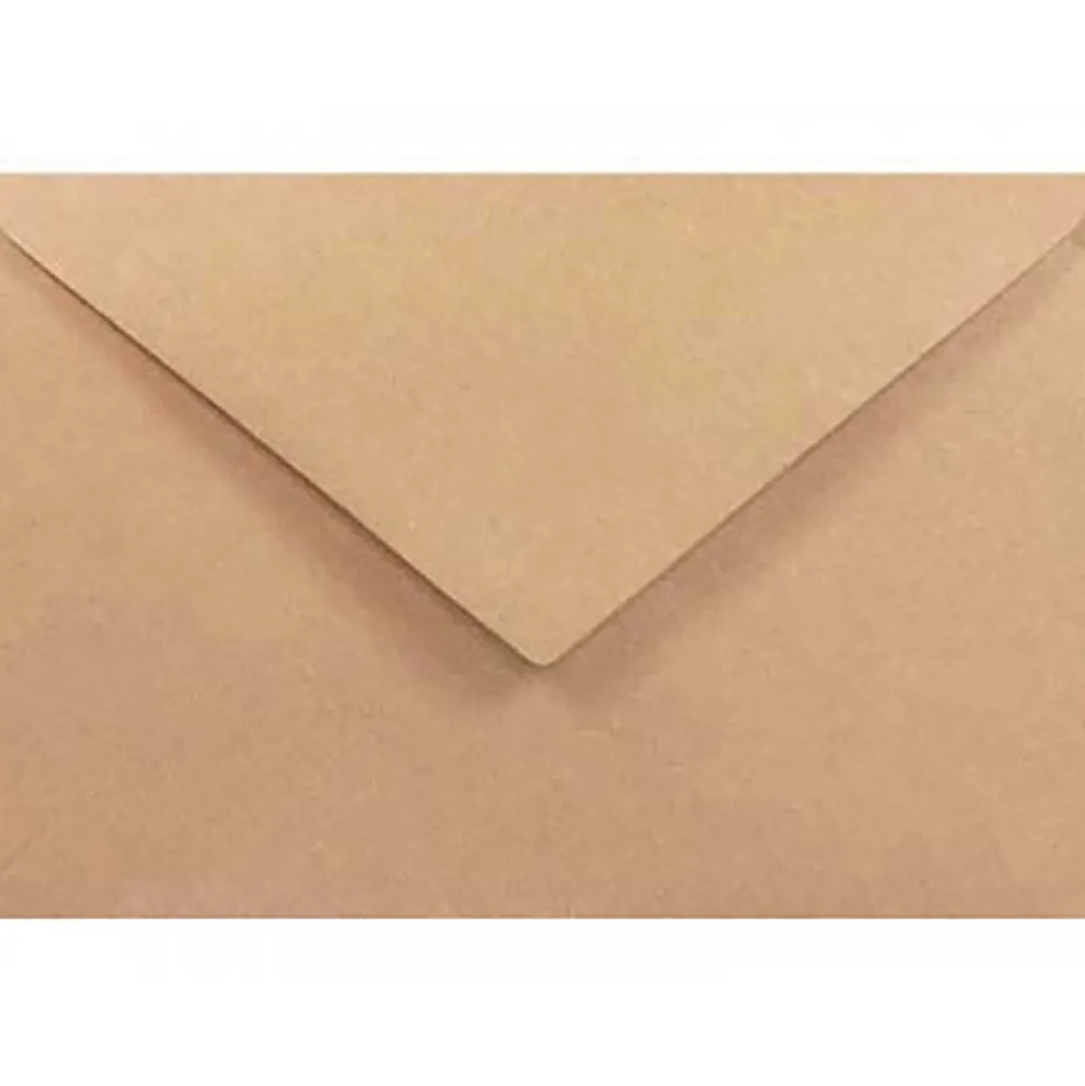 Koperta ekologiczna 100g - B6 Eko Kraft delta brązowa
