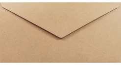 Koperta ekologiczna 100g - DL Eko Kraft Delta brązowa > Koperty Dl