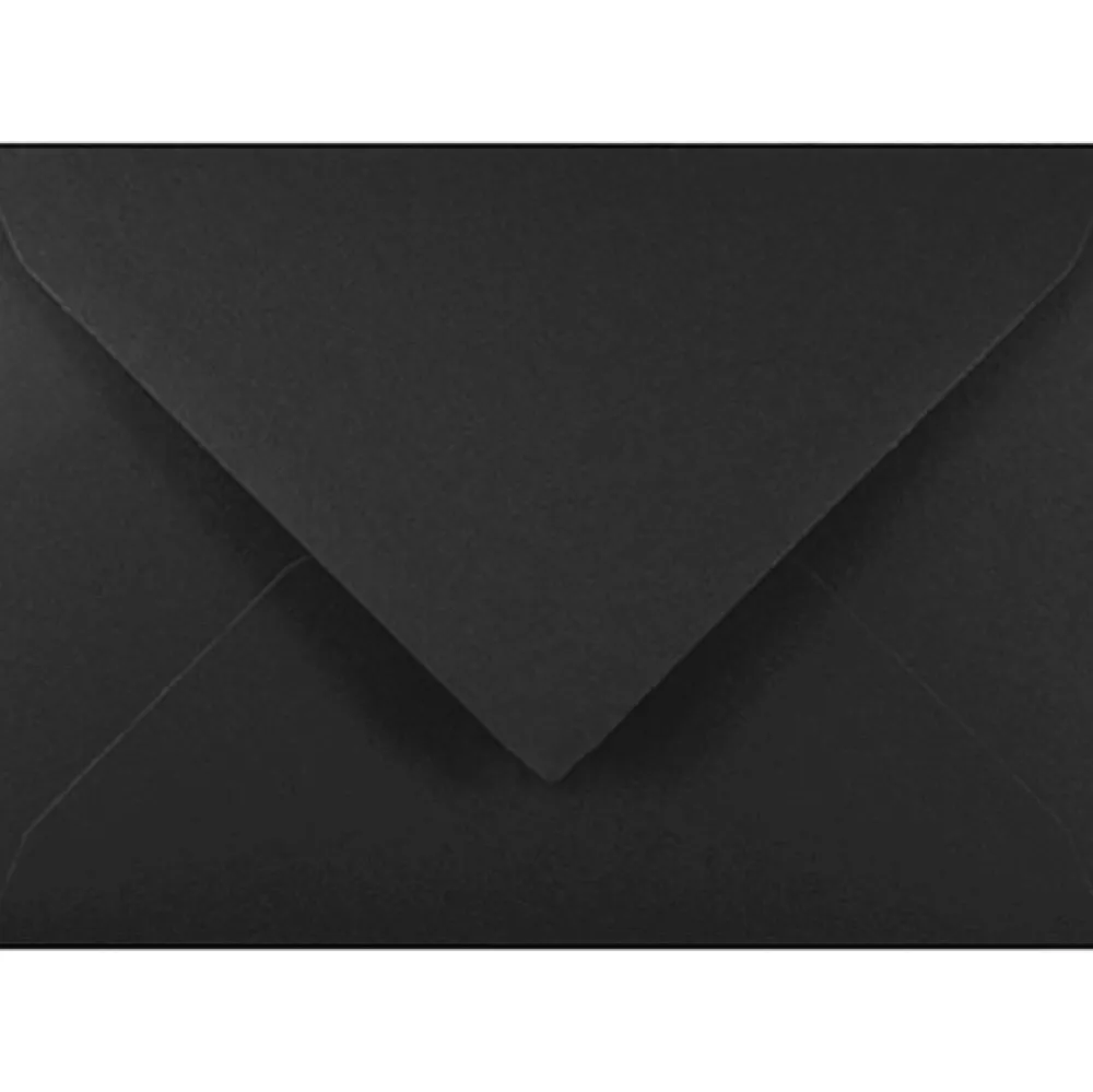 Arjowiggins Koperta Keaykolour 120g - B6 Deep Black czarna > Koperty B6