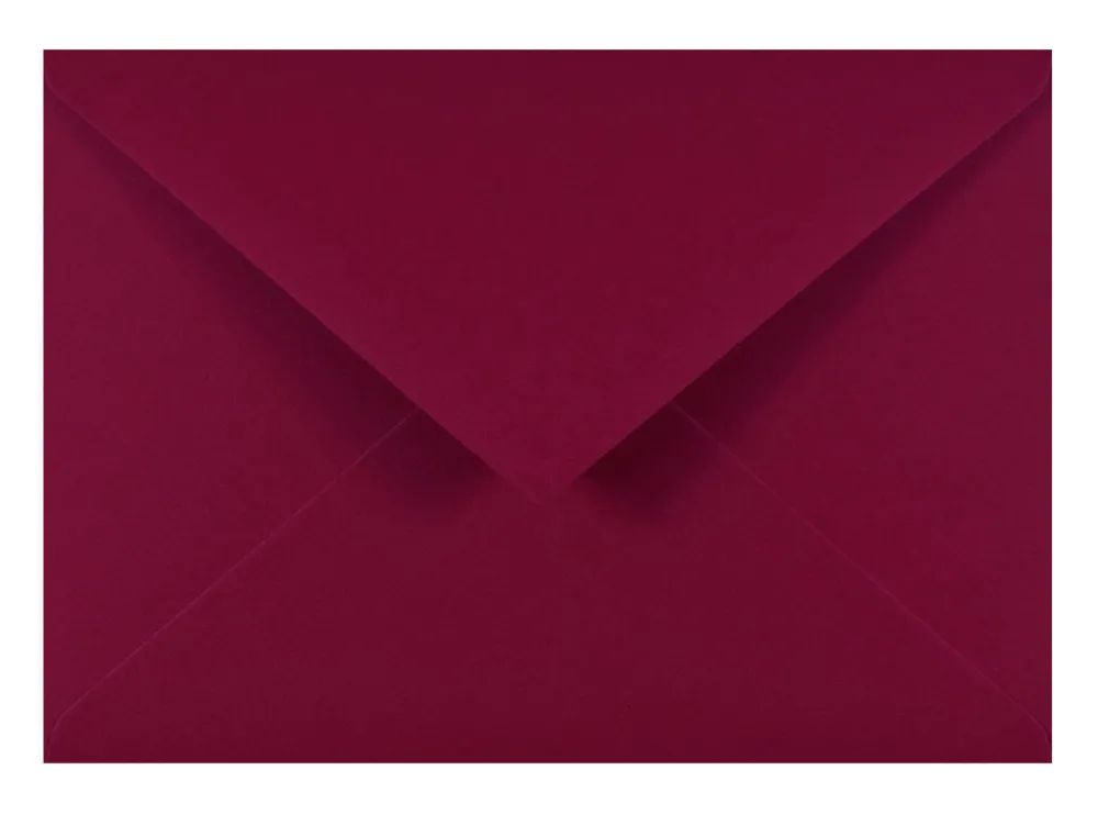 Arjowiggins Koperta Keaykolour 120g - C6 Carmine bordowa > Koperty C6