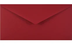 Arjowiggins Koperta Keaykolour 120g - DL Guardsman Red bordowa