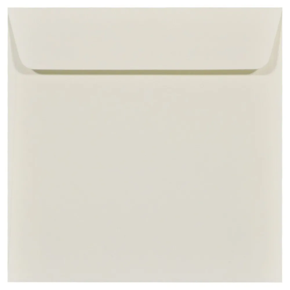 Koperta Lessebo 120g - 17 x 17 cm, kremowa