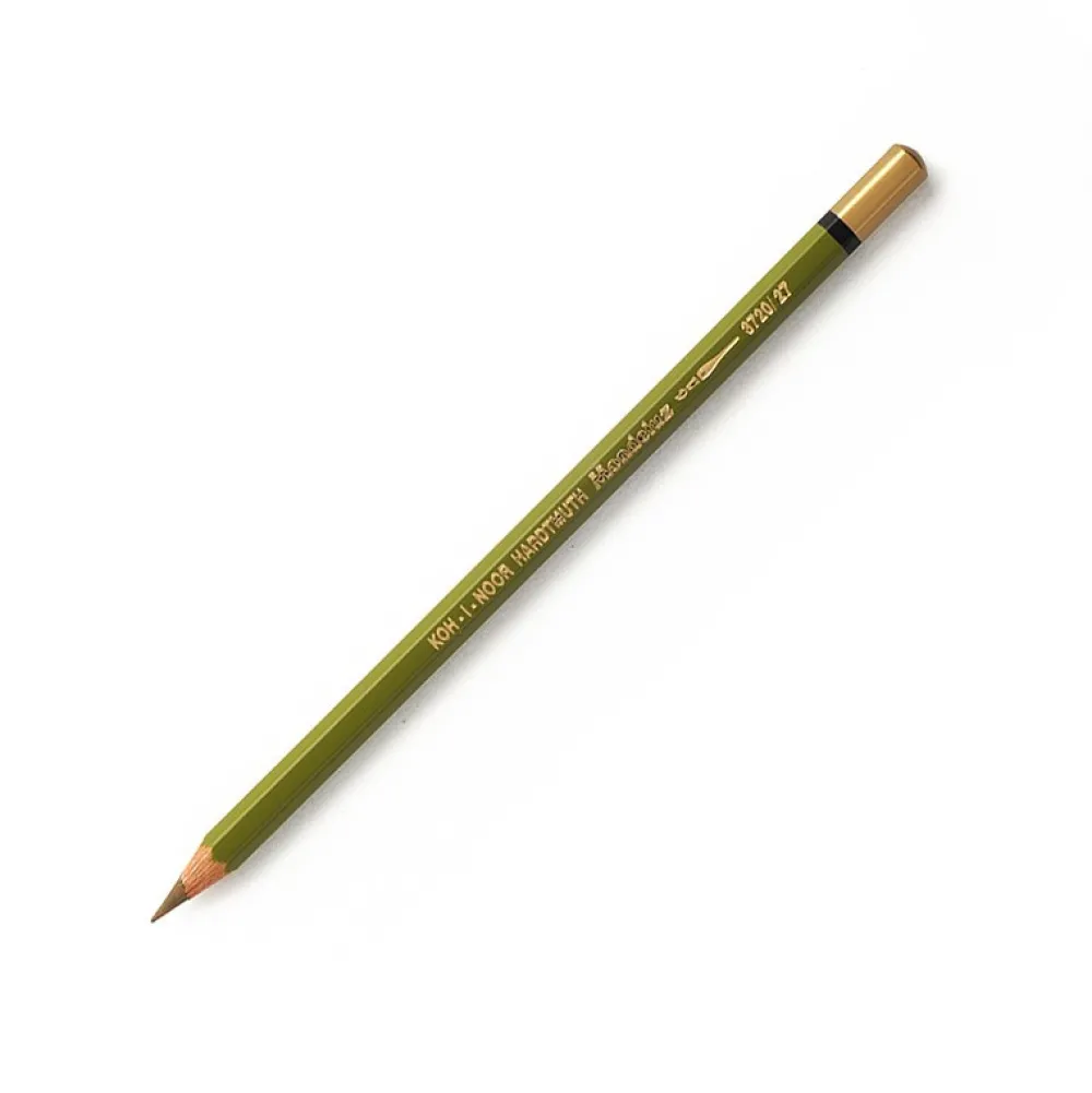 KOH-I-NOOR Kredka akwarelowa Mondeluz - - 27 Dark Olive Green > Kredki