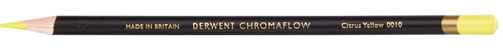 Derwent Kredka Chromaflow - - 0010, Citrus Yellow
