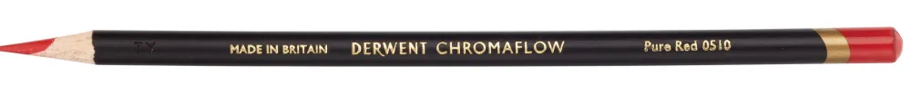 Derwent Kredka Chromaflow - - 0510, Pure Red > Kredki
