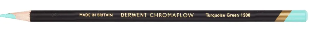 Derwent Kredka Chromaflow - - 1500, Turquoise Green