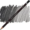 Derwent Kredka Coloursoft - - C650, Black > Kredki
