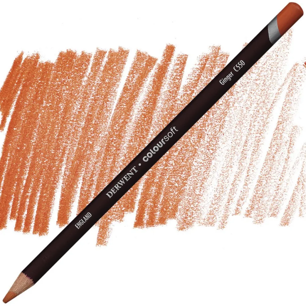 Derwent Kredka Coloursoft - - C550, Ginger