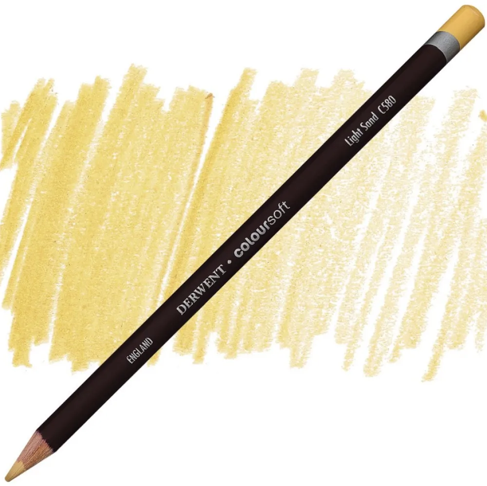 Derwent Kredka Coloursoft - - C580, Light Sand