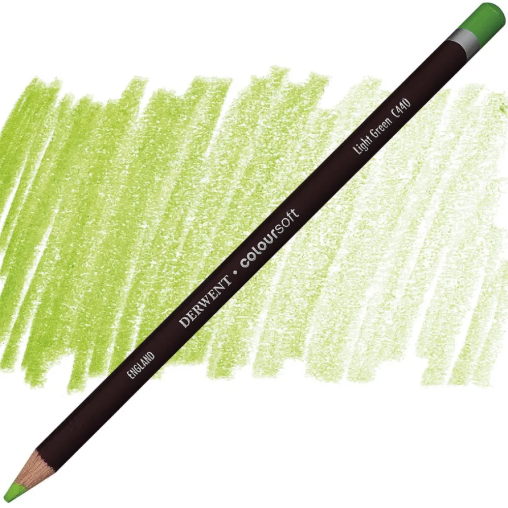 Derwent Kredka Coloursoft - - C400, Light Green
