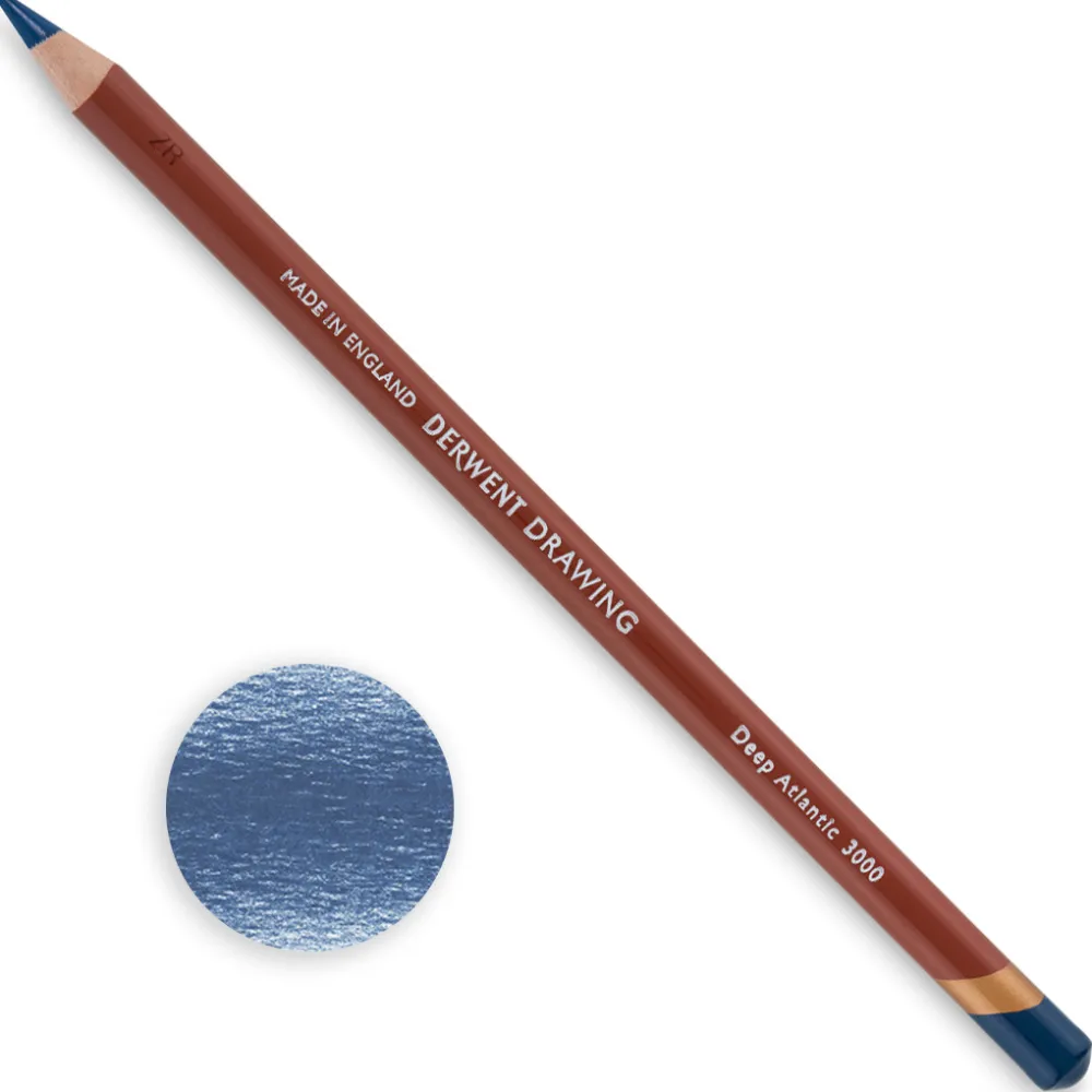 Derwent Kredka Drawing - - 3000 Deep Atlantic