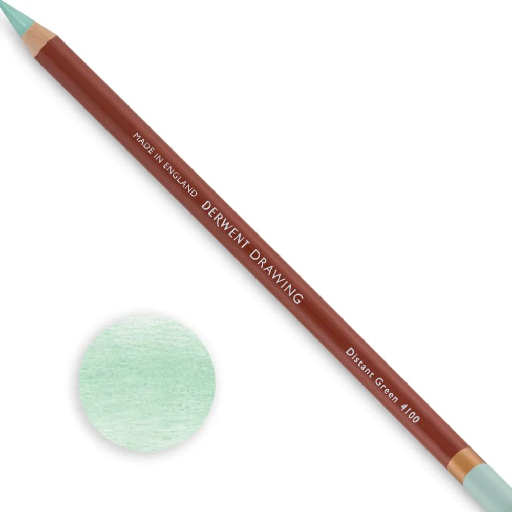 Derwent Kredka Drawing - - 4100 Distant Green