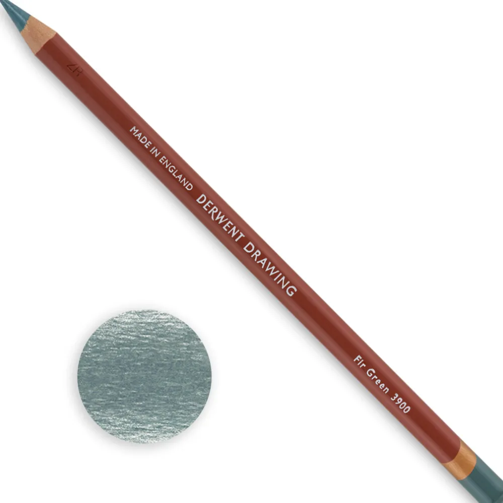 Derwent Kredka Drawing - - 3900 Fir Green