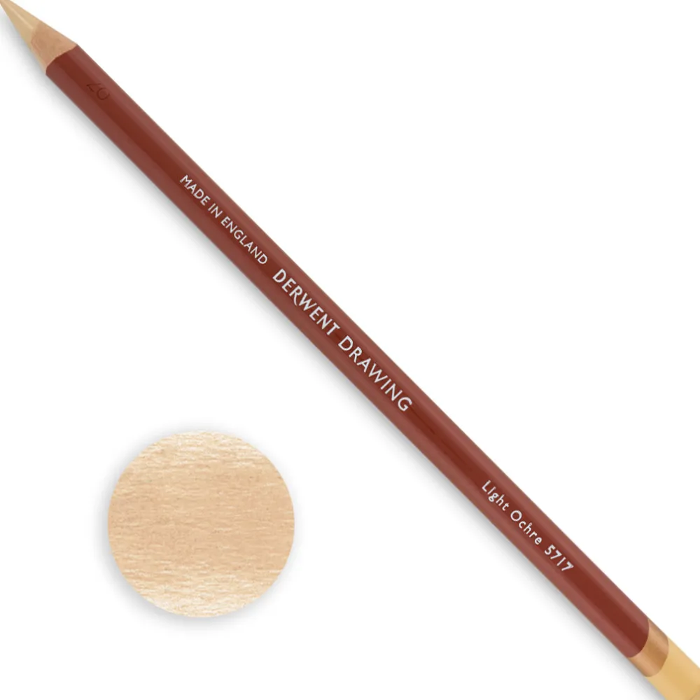 Derwent Kredka Drawing - - 5717 Light Ochre > Kredki