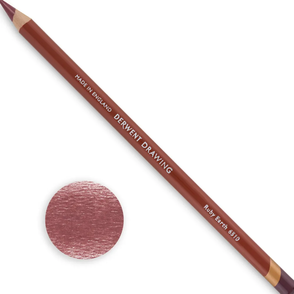Derwent Kredka Drawing - - 6510 Ruby Earth > Kredki