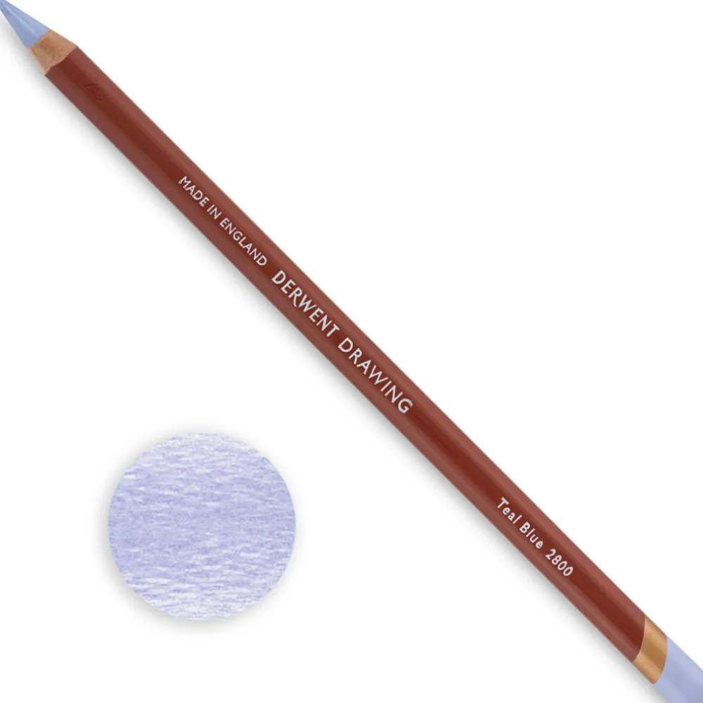 Derwent Kredka Drawing - - 2800 Teal Blue > Kredki
