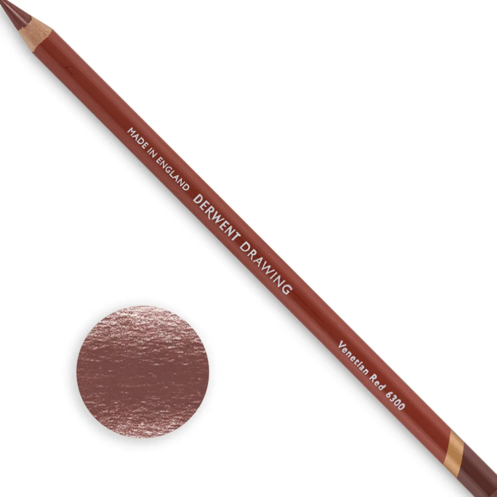 Derwent Kredka Drawing - - 6300 Venetian Red > Kredki