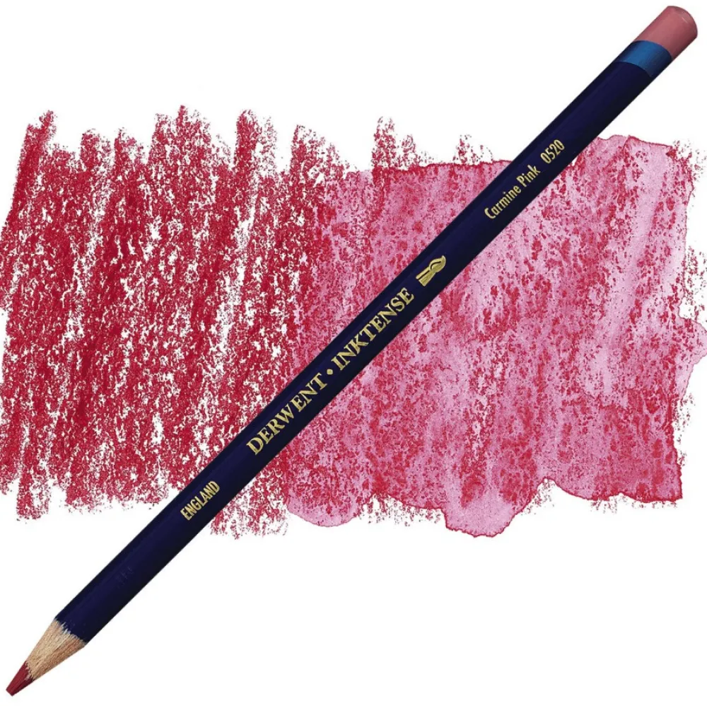 Derwent Kredka Inktense - - 0520, Carmine Pink > Kredki