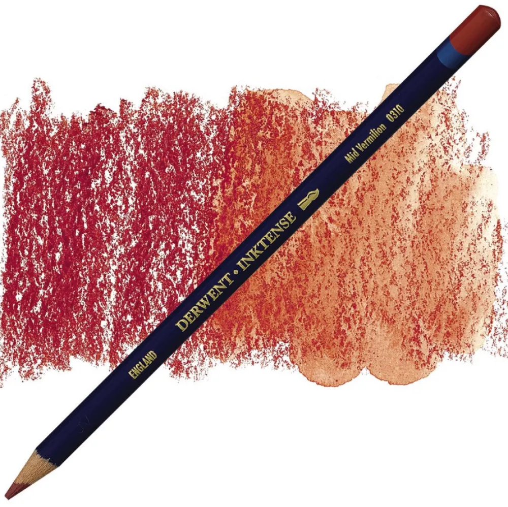 Derwent Kredka Inktense - - 0310, Mid Vermillion > Kredki
