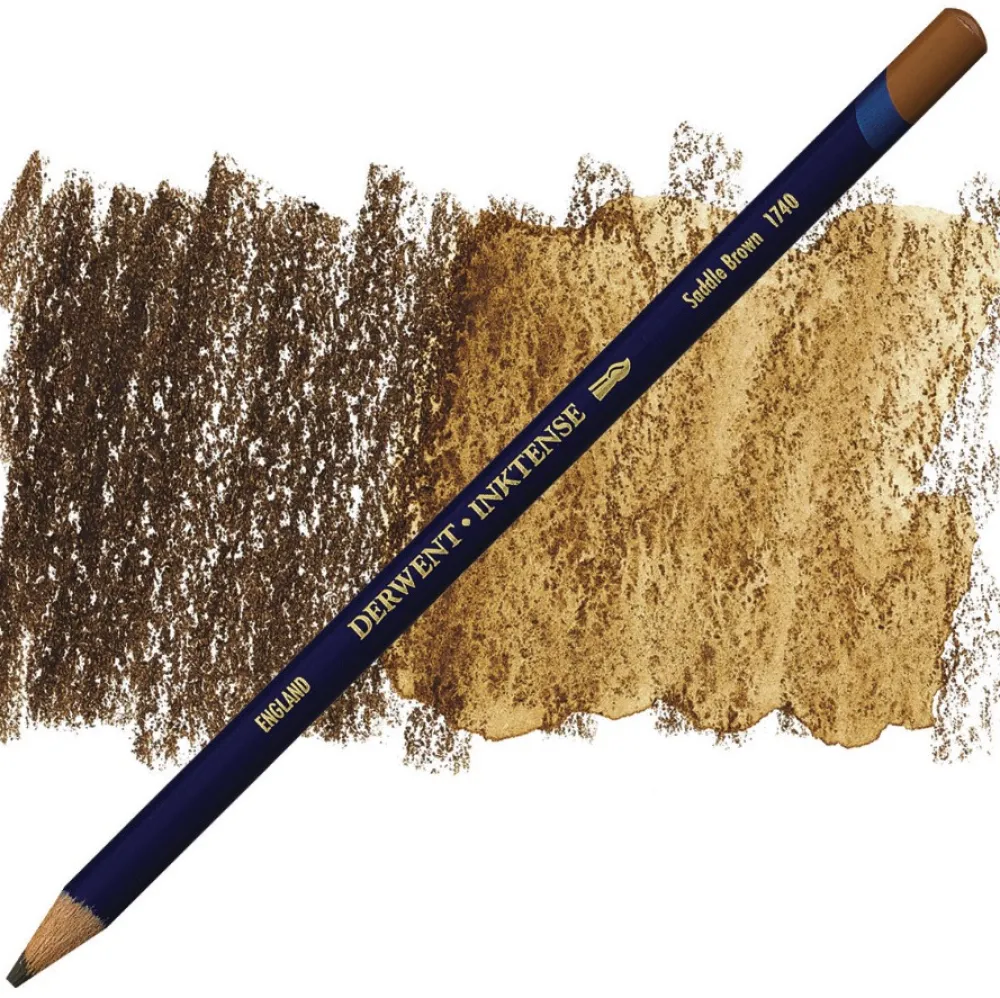 Derwent Kredka Inktense - - 1740, Saddle Brown > Kredki