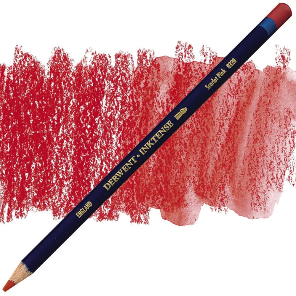 Derwent Kredka Inktense - - 0320, Scarlet Pink