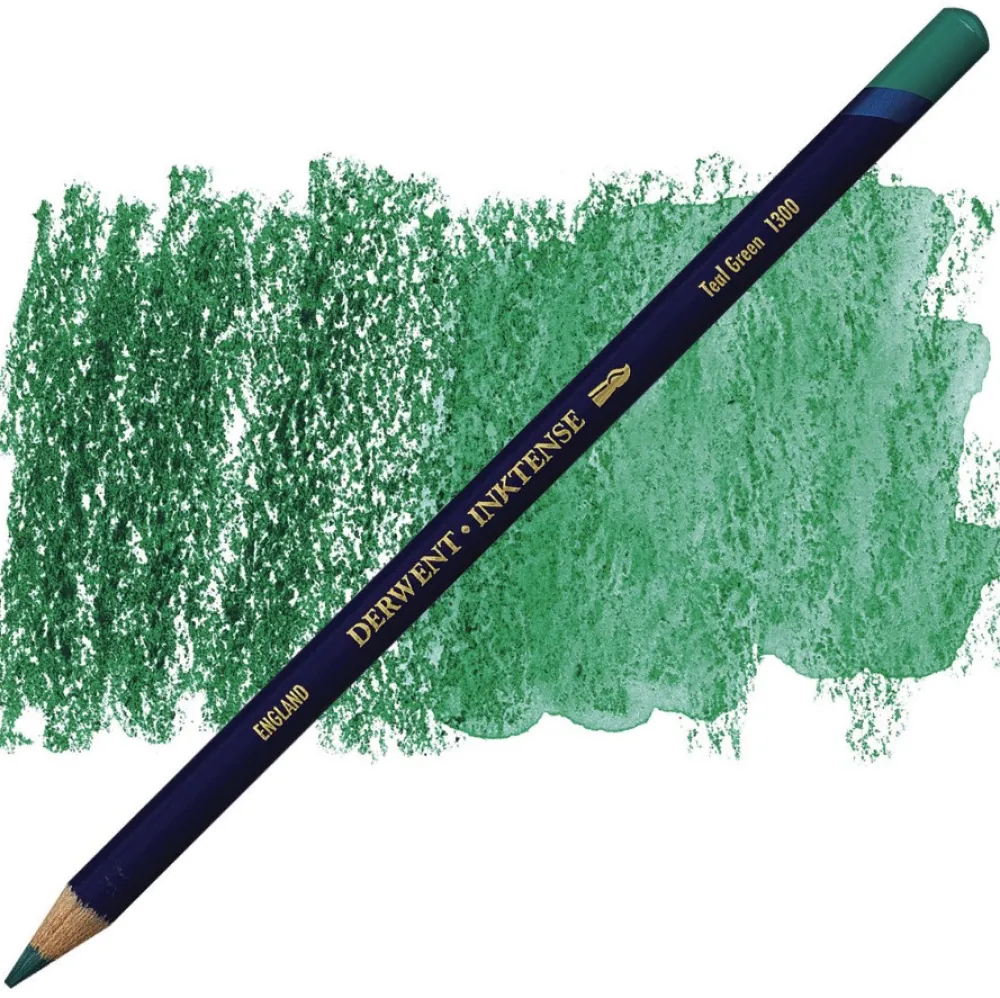 Derwent Kredka Inktense - - 1300, Teal Green