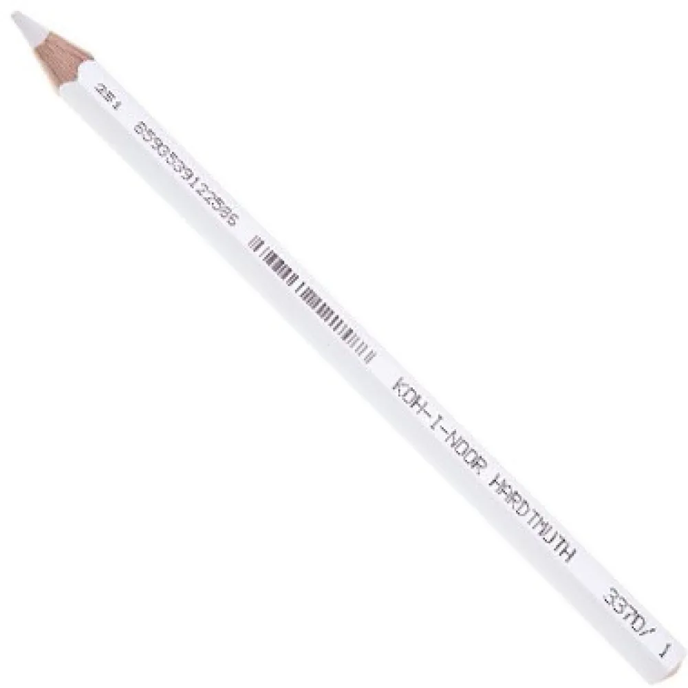 KOH-I-NOOR Kredka Jumbo Omega - - biała > Kredki