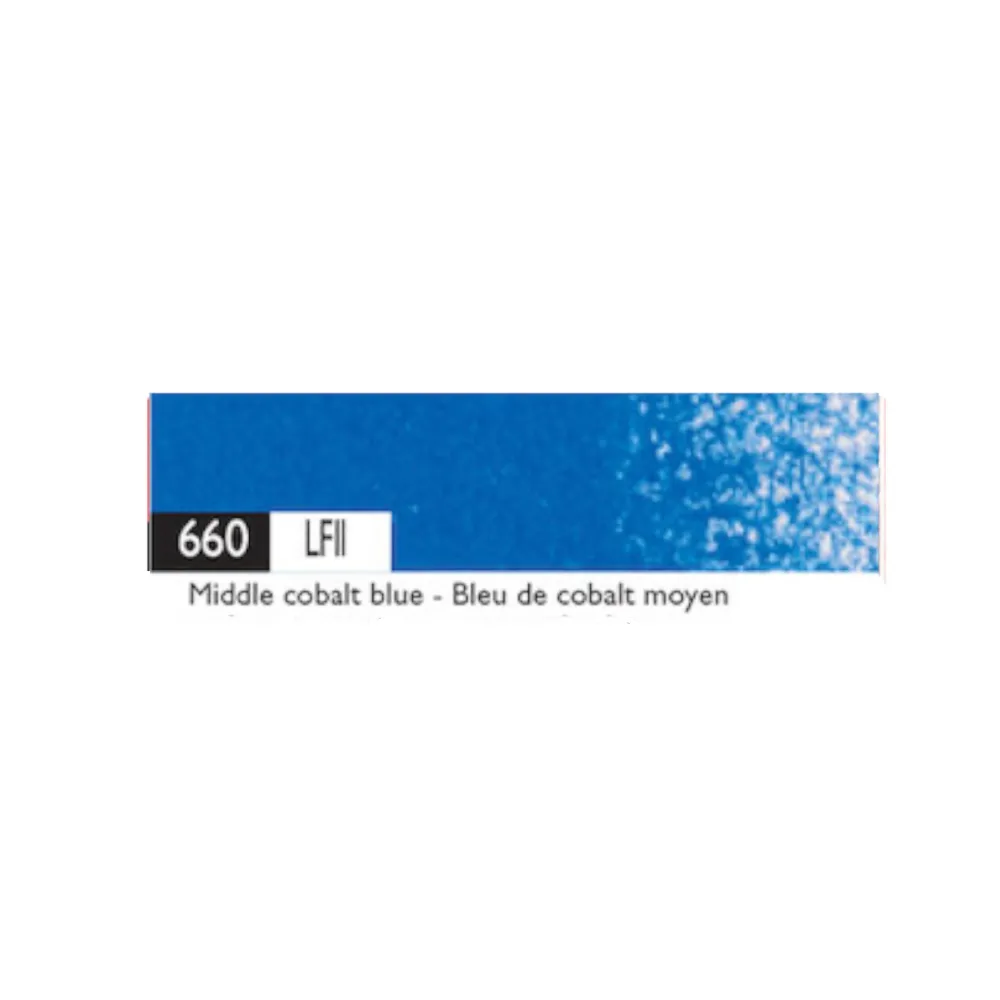 Caran d'Ache Kredka Luminance - - 660, Middle Cobalt Blue