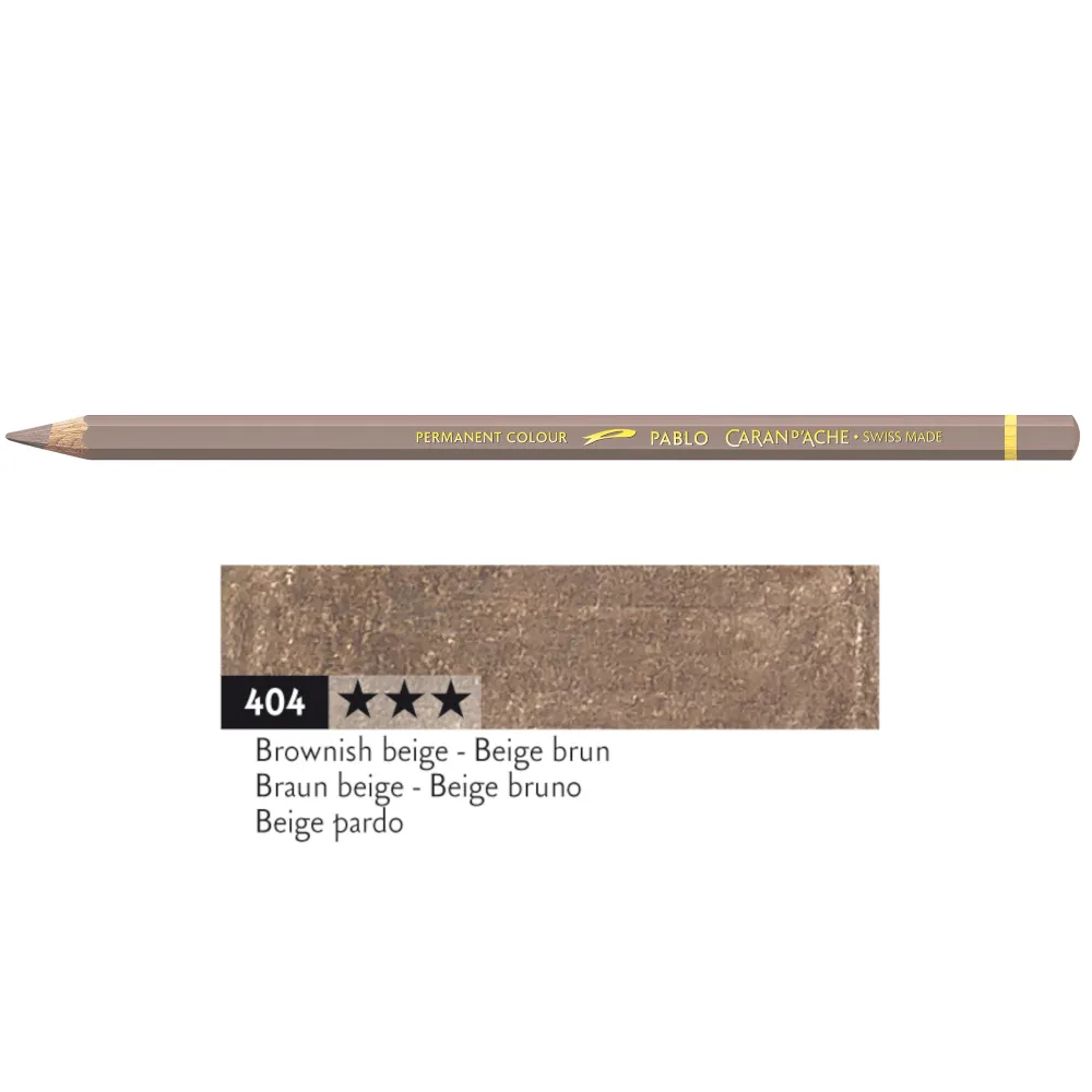 Caran d'Ache Kredka ołówkowa Pablo - - 404, Brownish Beige