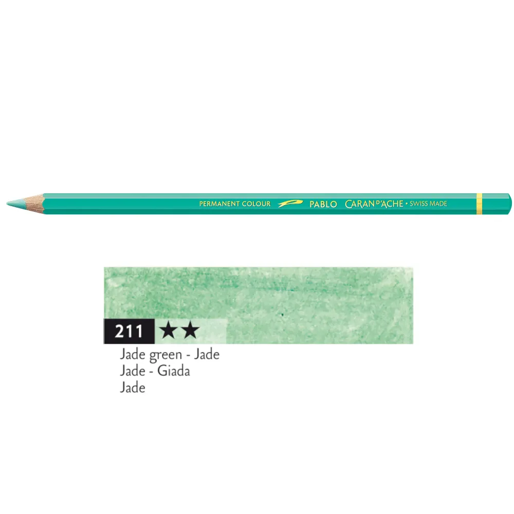 Caran d'Ache Kredka ołówkowa Pablo - - 211, Jade Green