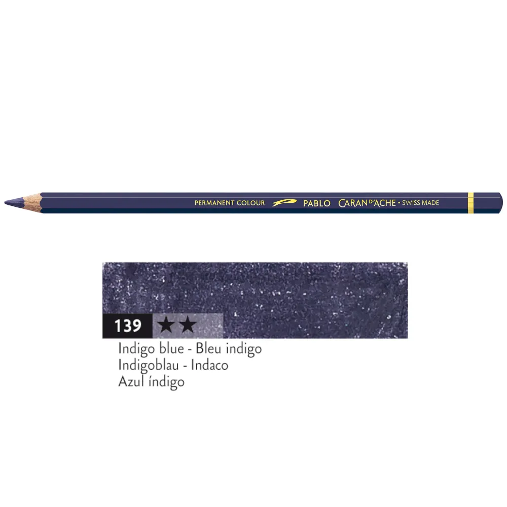 Caran d'Ache Kredka ołówkowa Pablo - - 131, Periwinkle Blue > Kredki