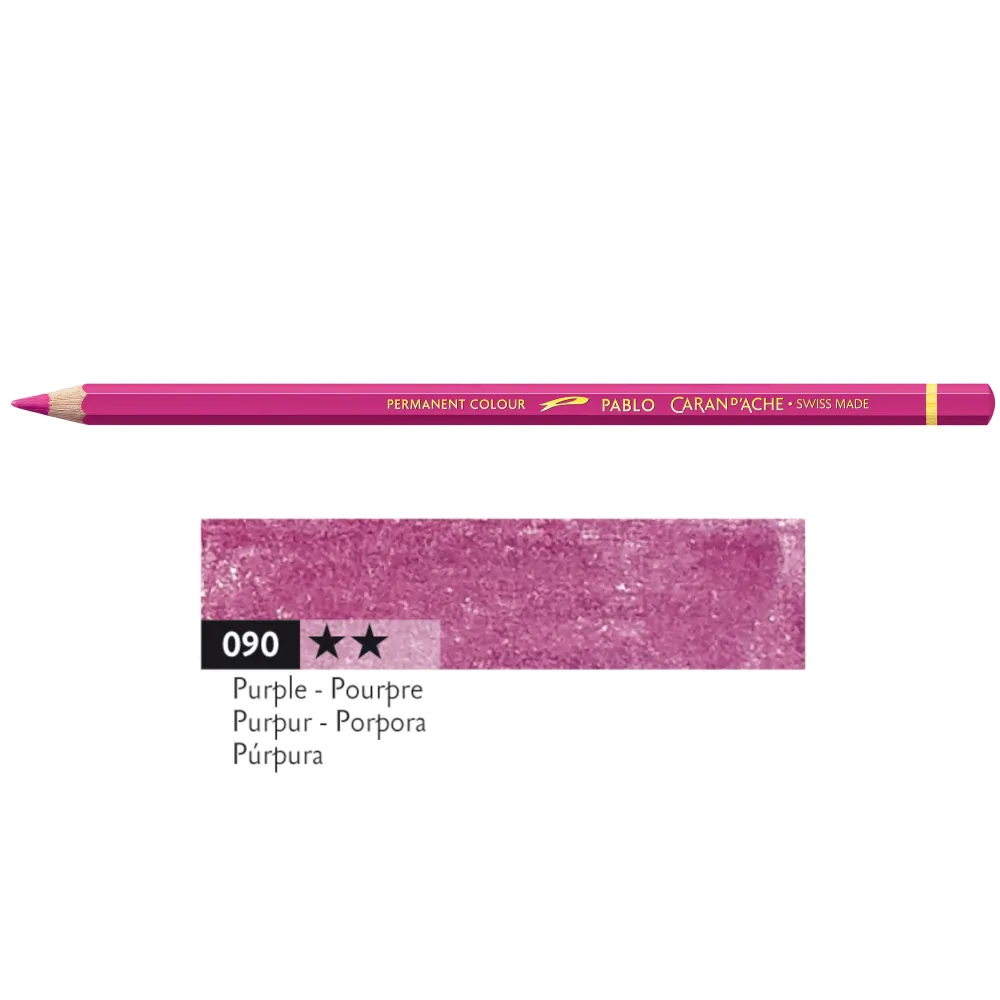 Caran d'Ache Kredka ołówkowa Pablo - - 090, Purple