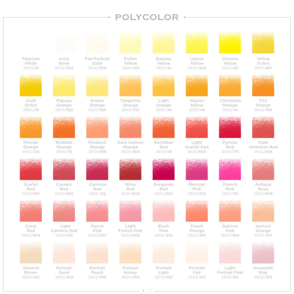 KOH-I-NOOR Kredka ołówkowa Polycolor - - 822, Cafe Noir Brown