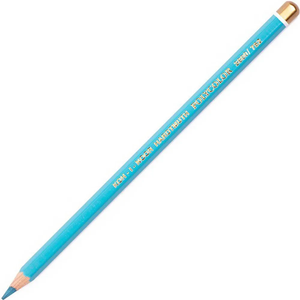 KOH-I-NOOR Kredka ołówkowa Polycolor - - 751, Teal Green > Kredki