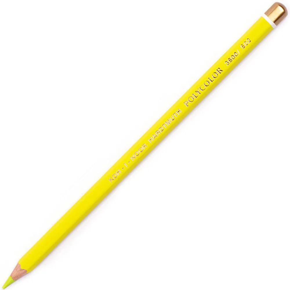 KOH-I-NOOR Kredka ołówkowa Polycolor - - 501, Pollen Yellow > Kredki