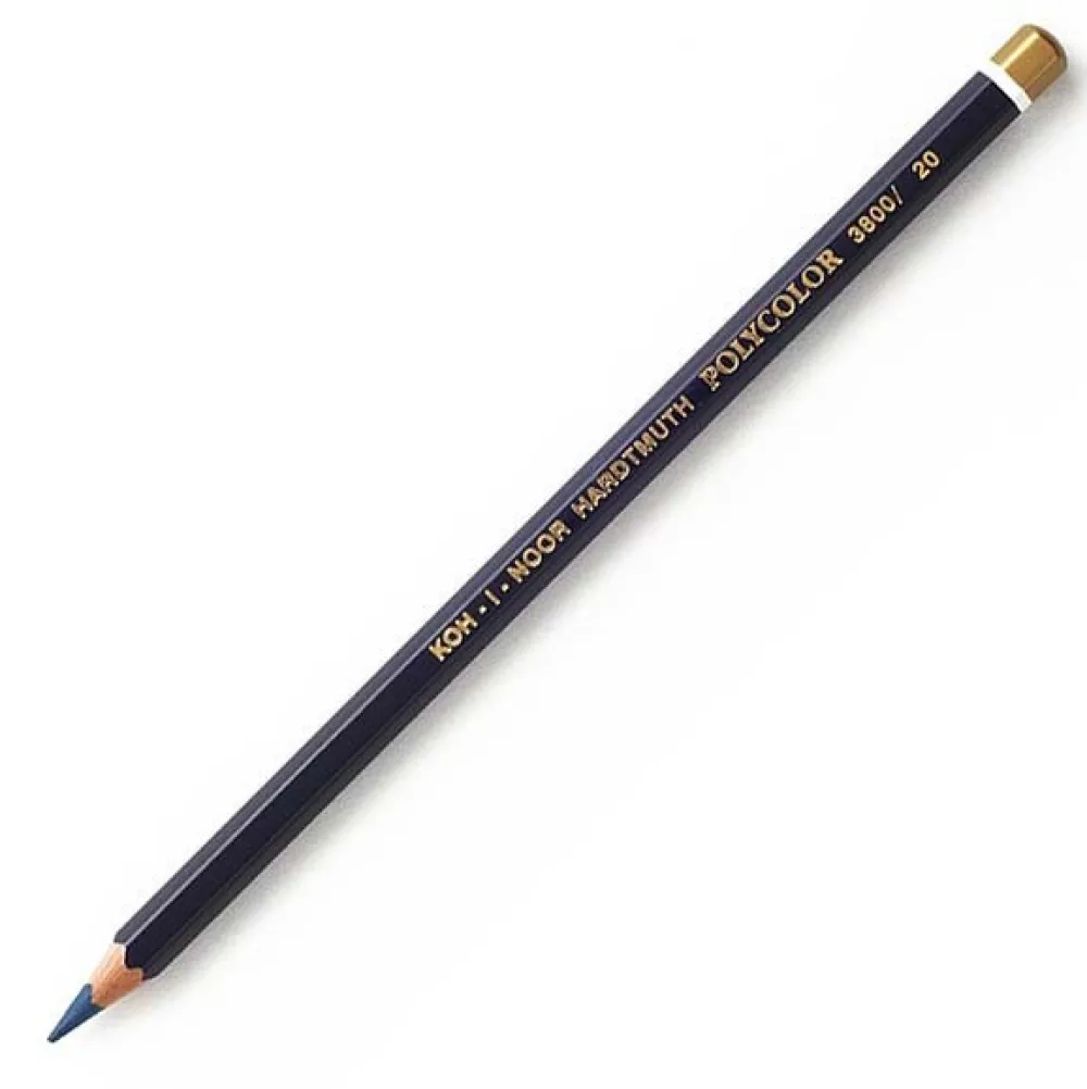 KOH-I-NOOR Kredka ołówkowa Polycolor - - 20, Prussian Blue
