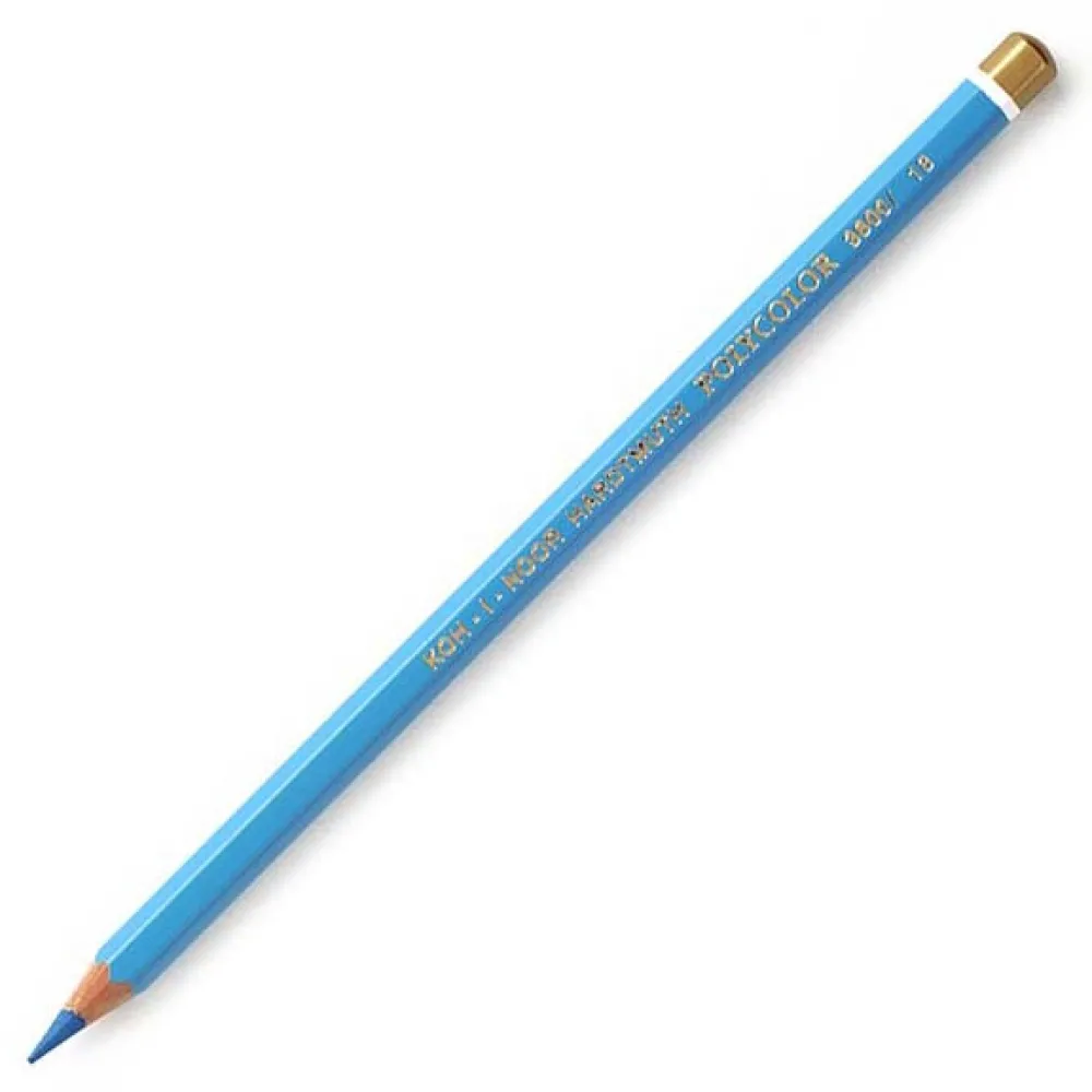 KOH-I-NOOR Kredka ołówkowa Polycolor - - 18, Light Blue