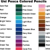 Uni Posca Kredka ołówkowa Posca Pencil - - Brown > Kredki