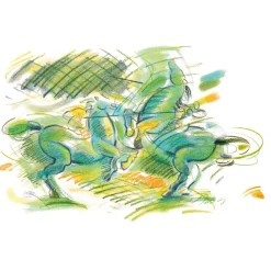 Faber-Castell Kredka pastelowa Pitt Pastel - - 167, Permanent Green Olive