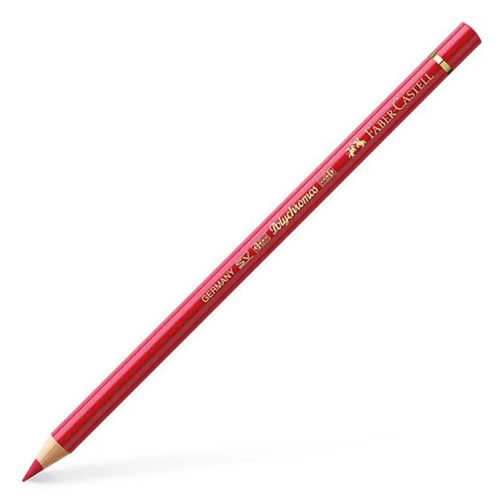 Faber-Castell Kredka Polychromos - - 219 Deep Scarlet Red