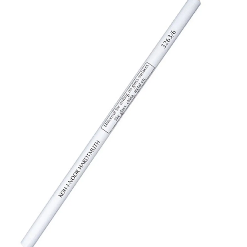 KOH-I-NOOR Kredka specjalna Dermatograf - - biała