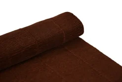 Cartotecnica Rossi Krepina, bibuła włoska 180 g - Dark brown, 50 x 250 cm