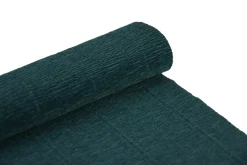Cartotecnica Rossi Krepina, bibuła włoska 180 g - Dark green, 50 x 250 cm
