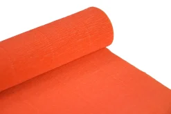 Cartotecnica Rossi Krepina, bibuła włoska 180 g - Orange, 50 x 250 cm