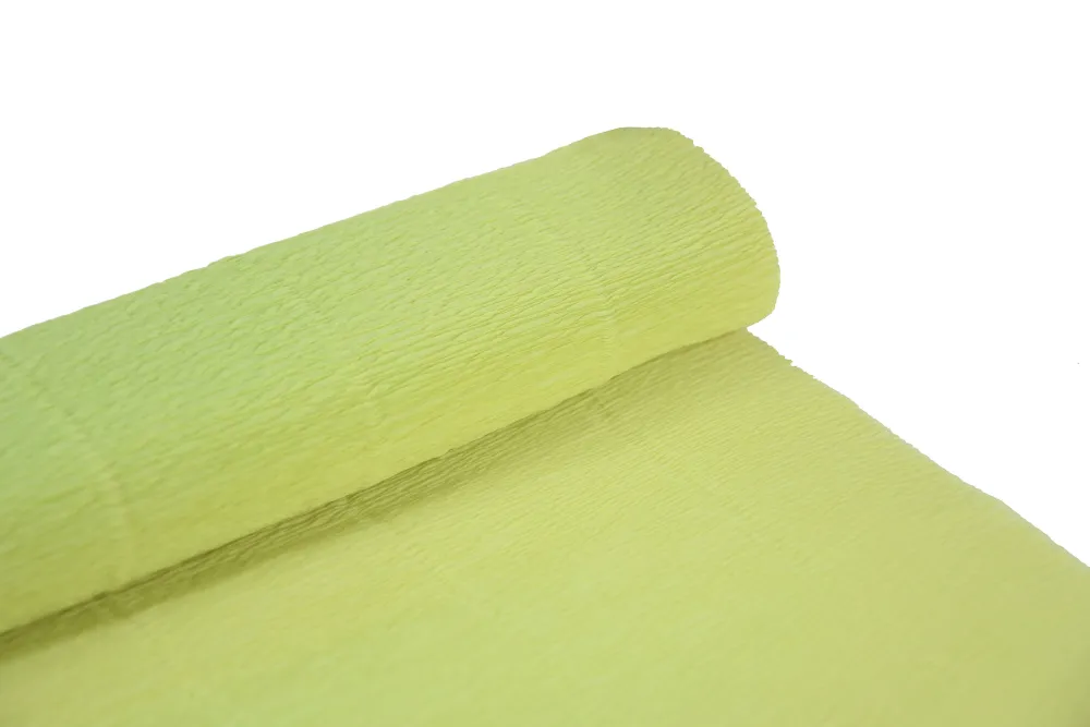 Cartotecnica Rossi Krepina, bibuła włoska 180 g - Water green, 50 x 250 cm > Bibuła I Krepina