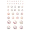 dpCraft Kryształki samoprzylepne Opalescent Cream - - 40 szt.