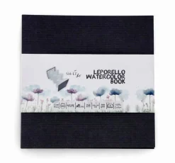 SMLT Książeczka do akwareli Leporello 14 x 14 cm - SM-LT - 300 g, 6 ark. > Papier Do Akwareli
