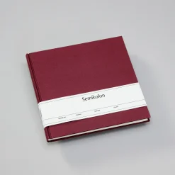 Semikolon Księga gości Heritage Line - - Burgundy, 180 stron ><noscript><img width=