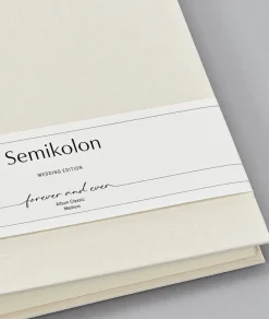 Semikolon Księga gości Heritage Line, Wedding Edition - - Chamois, 180 stron
