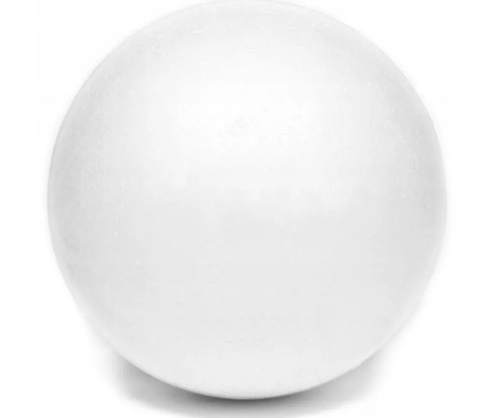 Kula, bombka styropianowa - 15 cm > Styropianowe